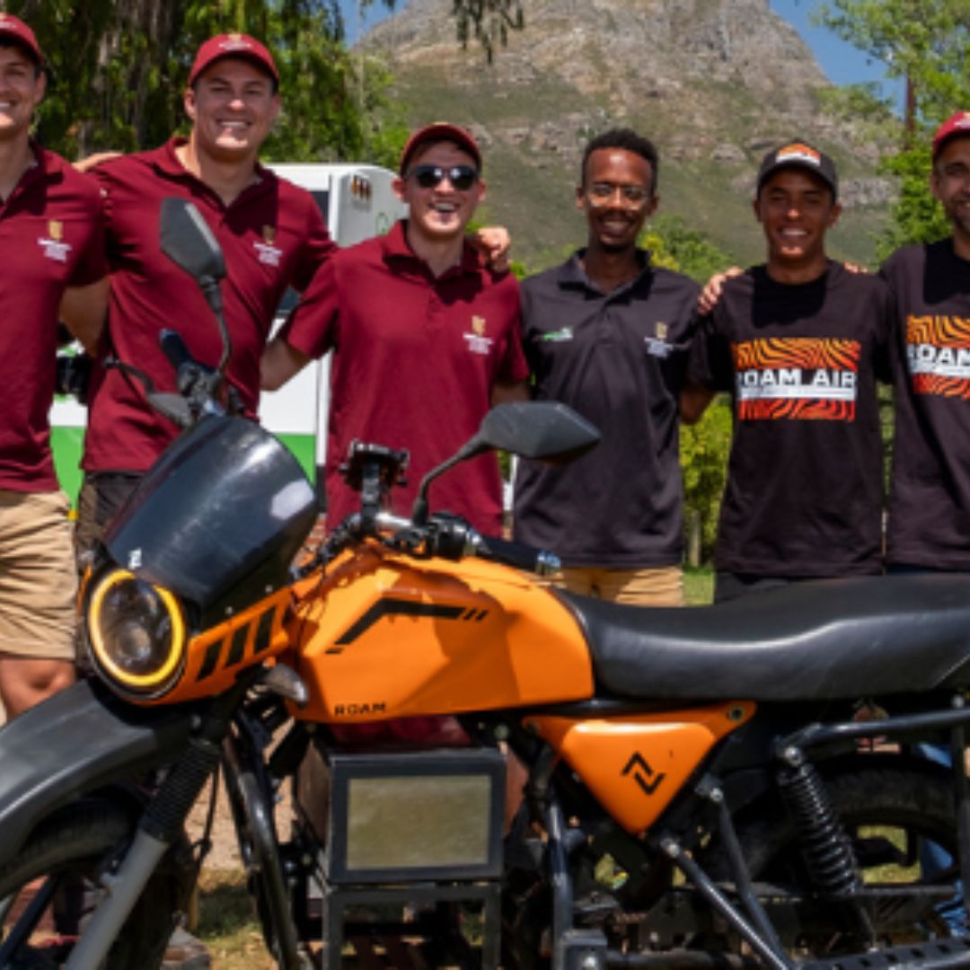 Solar-powered motorcycle completes historic Africa journey