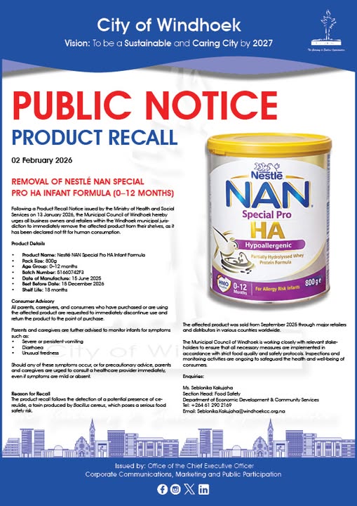 Omashini o Nestlé NAN Special Pro HA infant formula (0–12 months) akelelwa okulandifwa