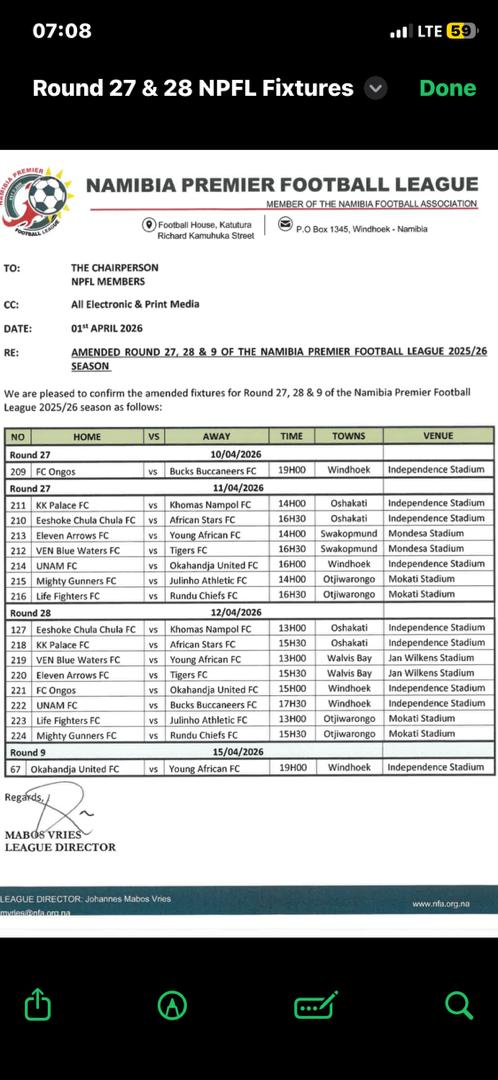 Referees threaten boycott as NFA admits payment delays