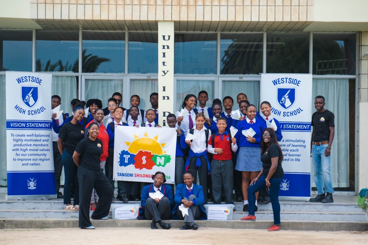 Erongo learners receive geometry tools